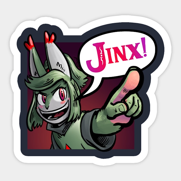 Jinx Sticker by Psych